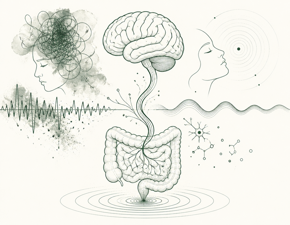 Ilustração — Saúde Mental: Ansiedade e Depressão