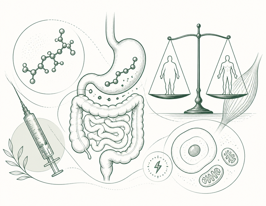 Ilustração — Obesidade, Doenças Metabólicas e a Era dos Análogos de GLP-1