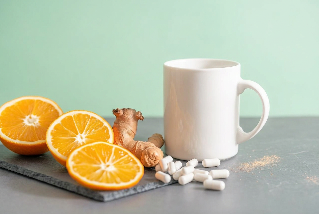Capa do material Suplementação nutricional em gripes, resfriados e COVID-19